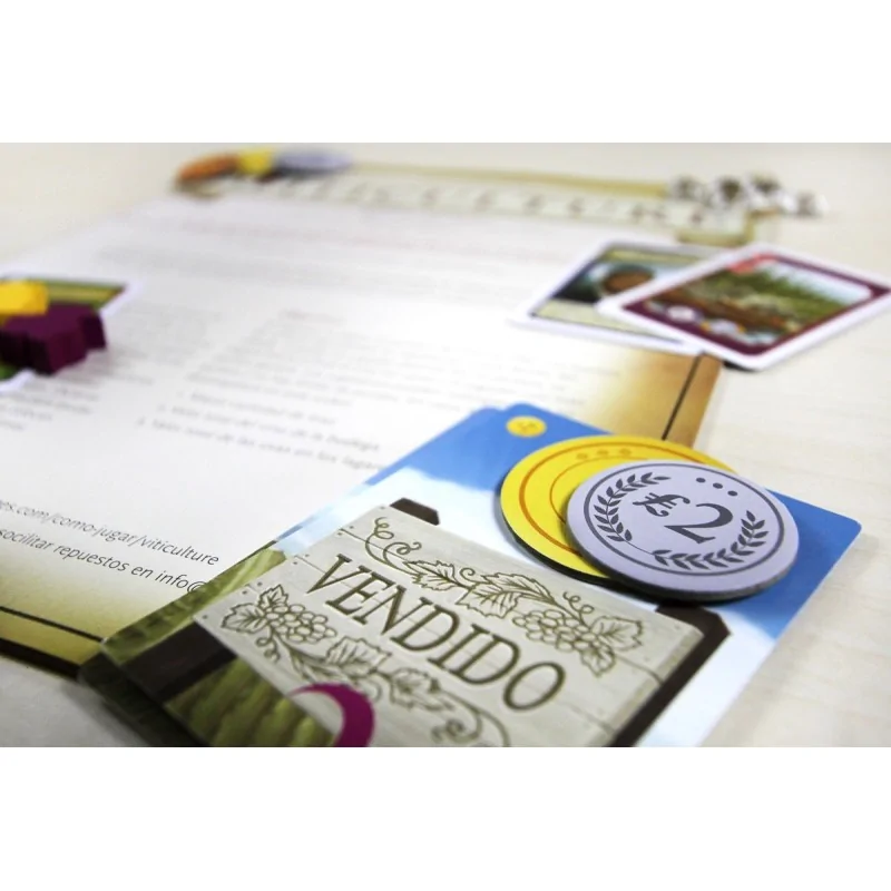 Viticulture: Edición Esencial de Maldito Games en Juegos de Tablero | La Cueva Roja