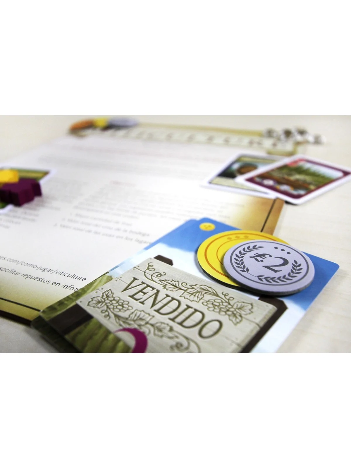 Viticulture: Edición Esencial de Maldito Games en Juegos de Tablero | La Cueva Roja
