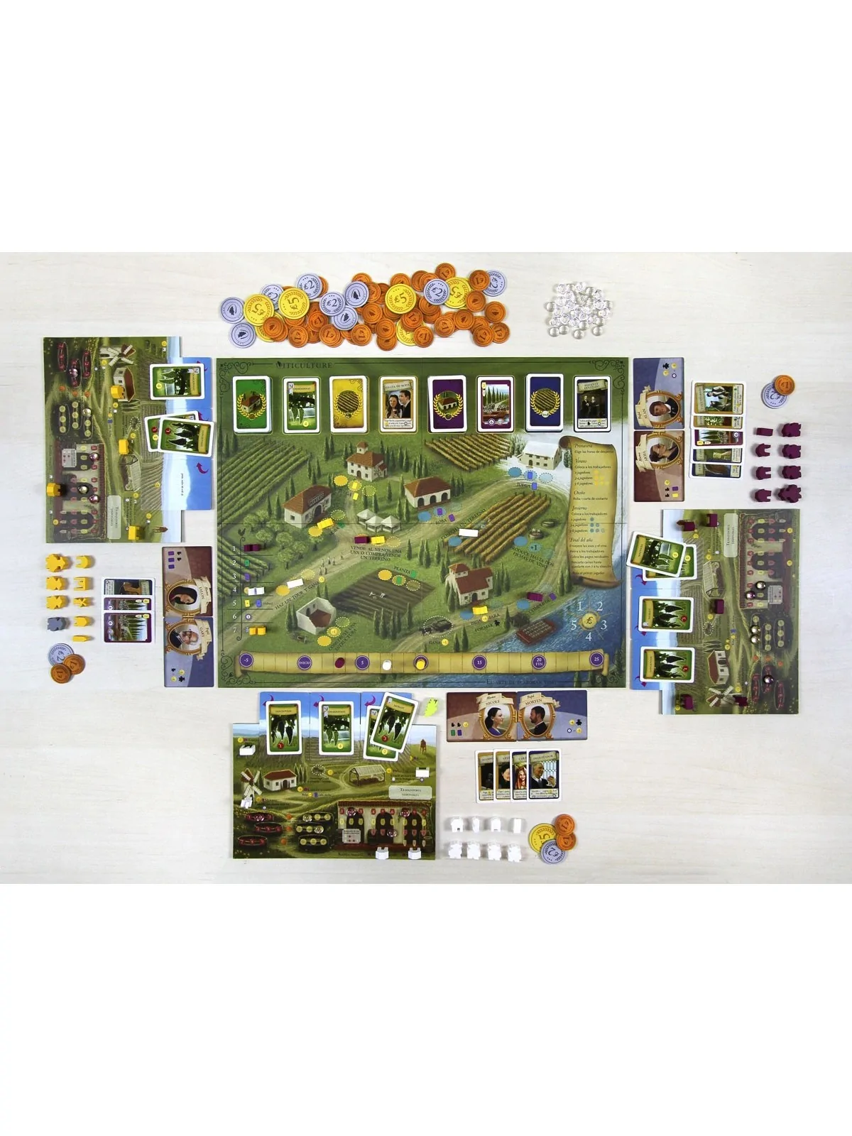 Viticulture: Edición Esencial de Maldito Games en Juegos de Tablero | La Cueva Roja