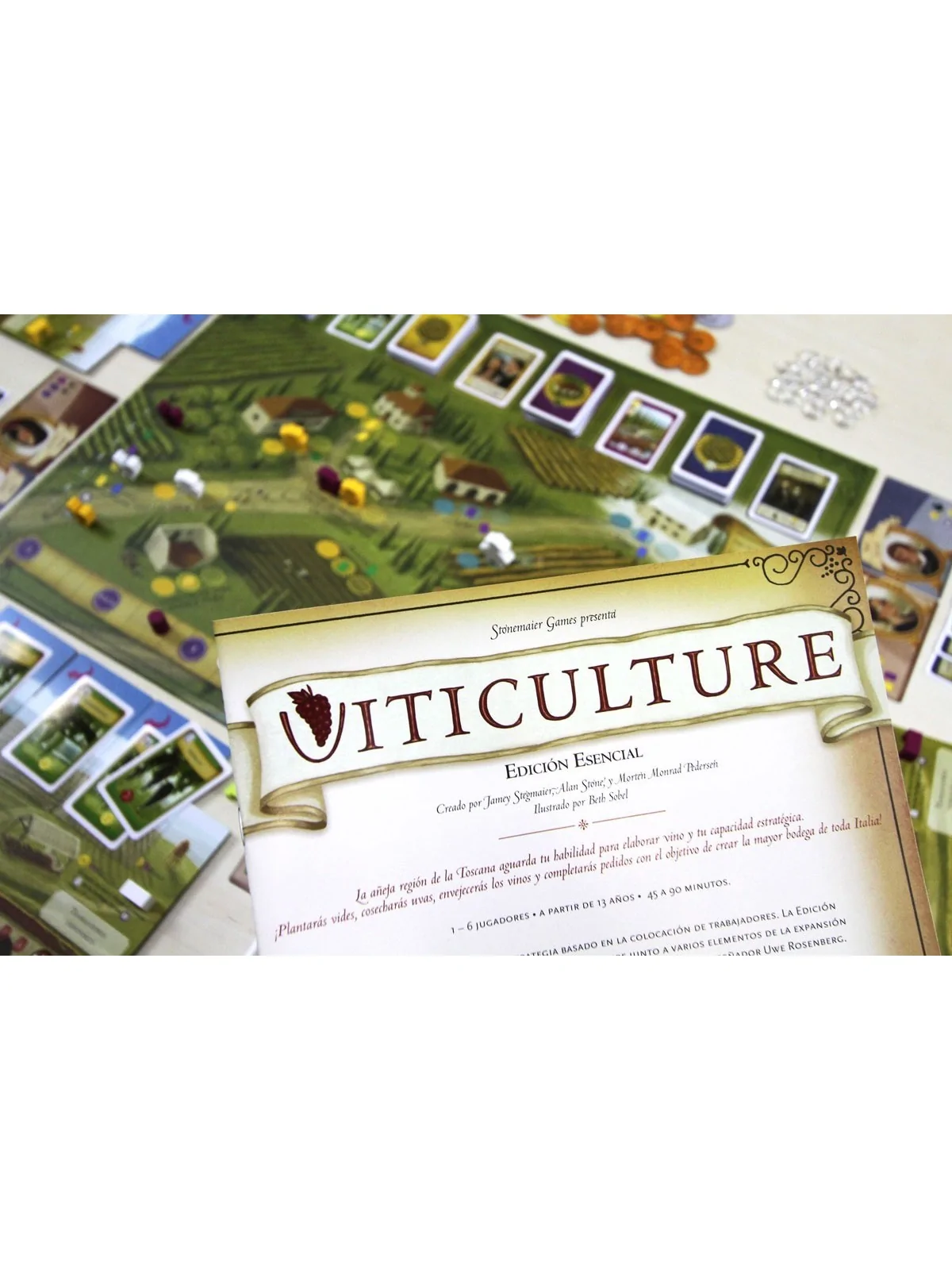 Viticulture: Edición Esencial de Maldito Games en Juegos de Tablero | La Cueva Roja