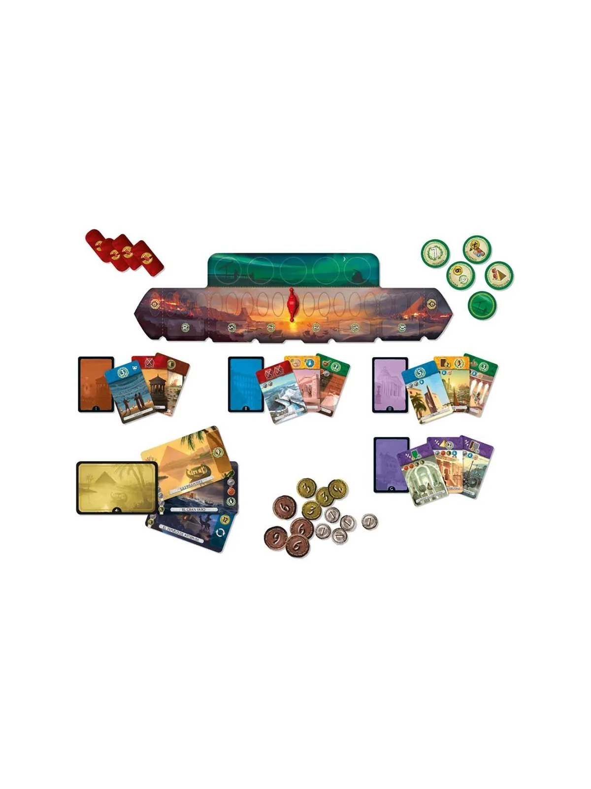 7 Wonders: Duel de Repos Production en Juegos de Tablero | La Cueva Roja