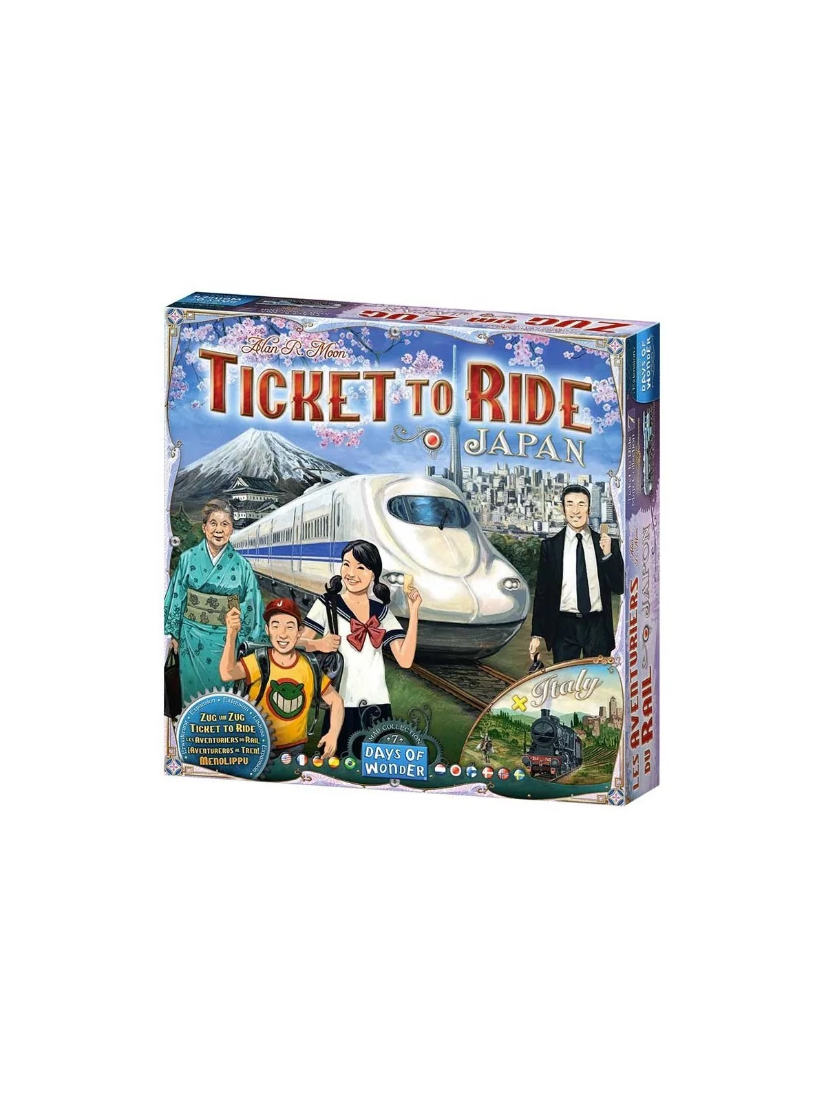 ¡Aventureros al Tren! Italia & Japón de Asmodee en Juegos de Tablero | La Cueva Roja