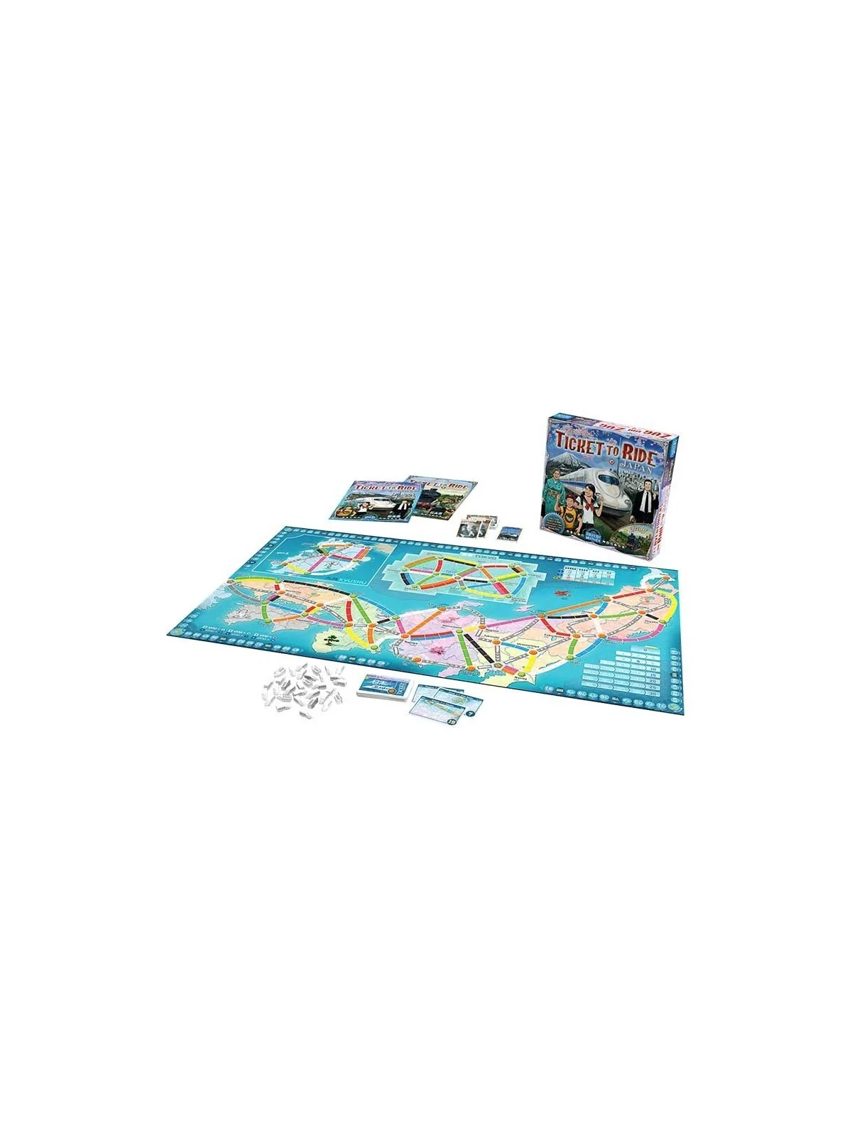 ¡Aventureros al Tren! Italia & Japón de Asmodee en Juegos de Tablero | La Cueva Roja