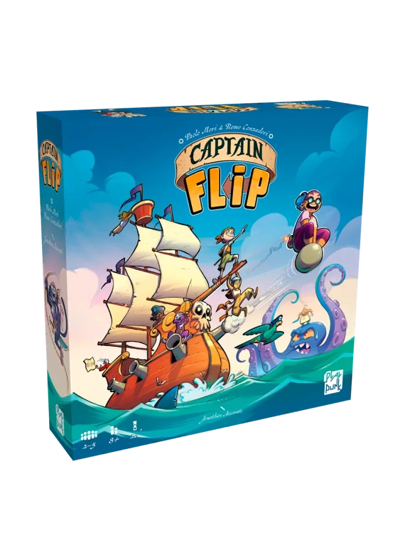 Captain Flip de Play Punk en Juegos de Tablero | La Cueva Roja