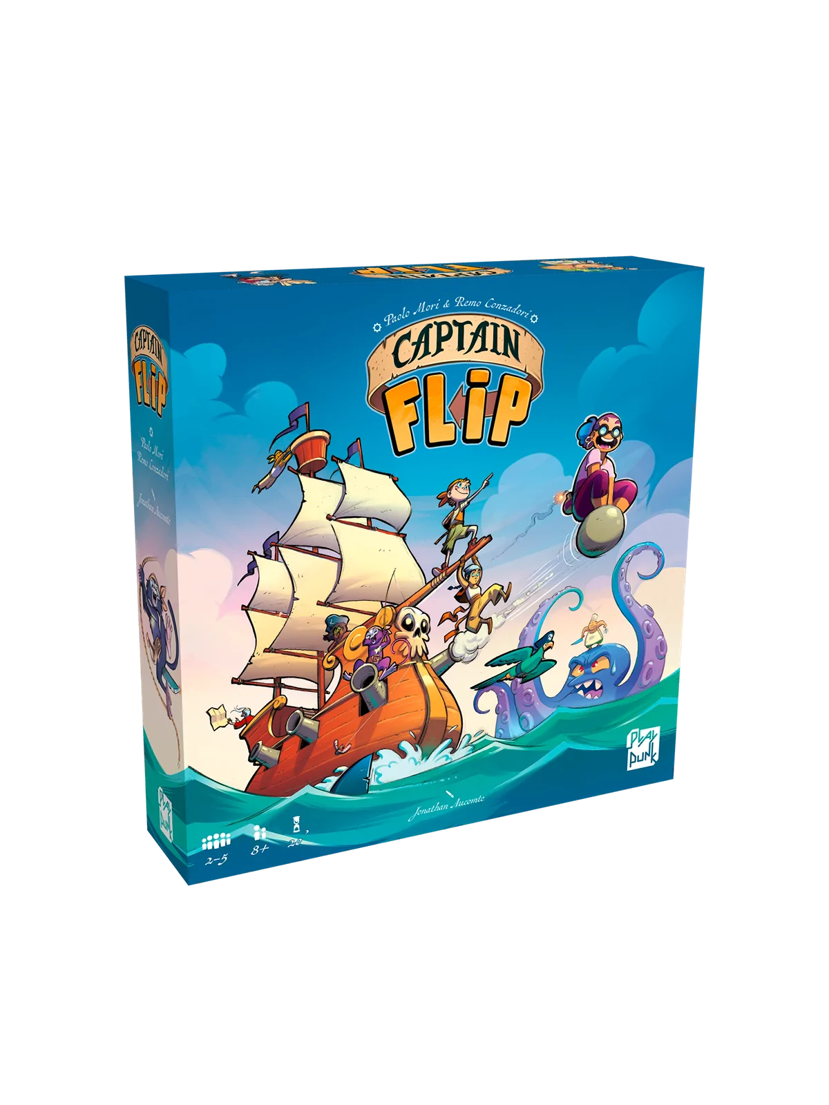 Captain Flip de Play Punk en Juegos de Tablero | La Cueva Roja