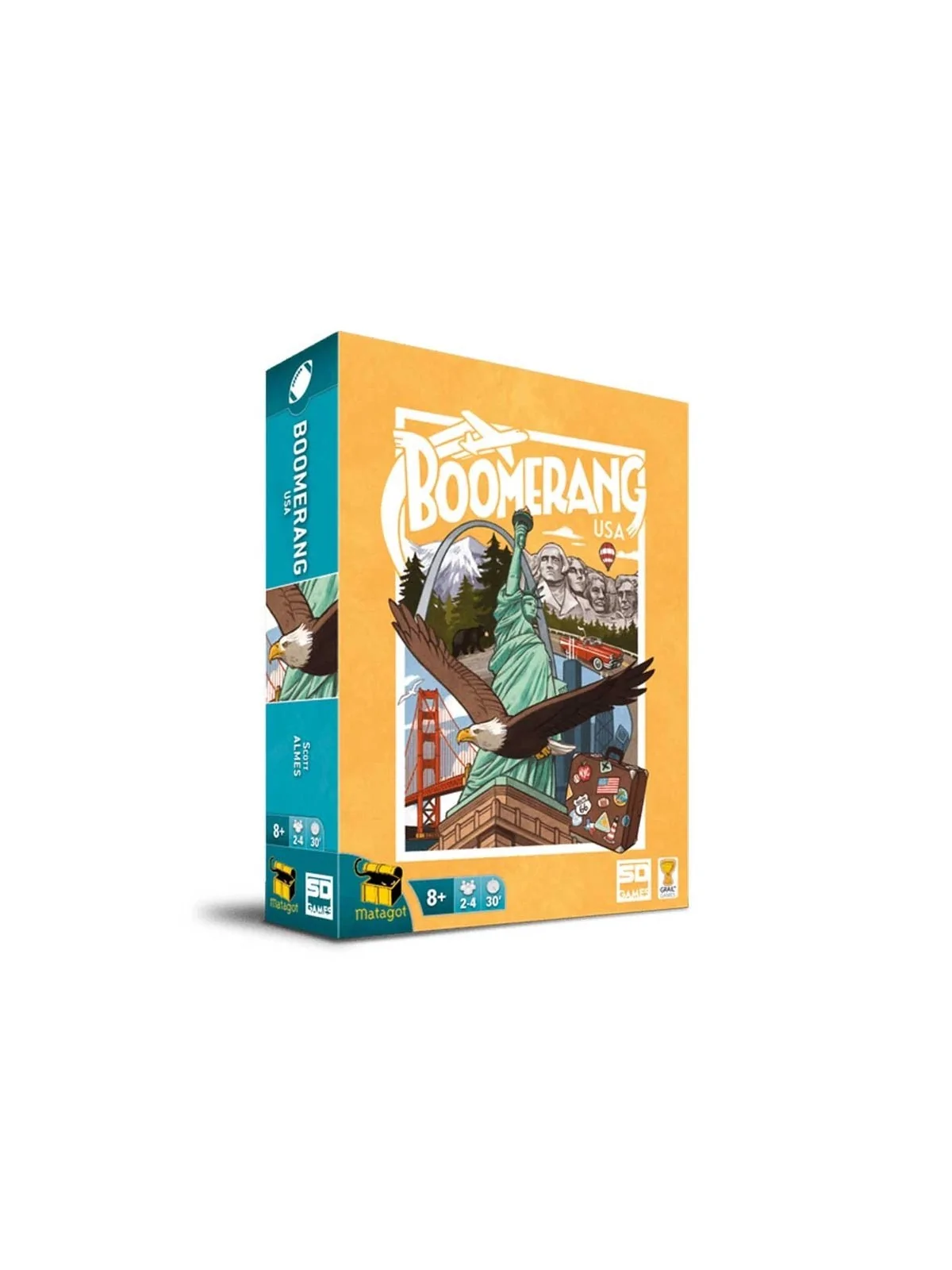 Boomerang USA de SD GAMES en Juegos de Tablero | La Cueva Roja