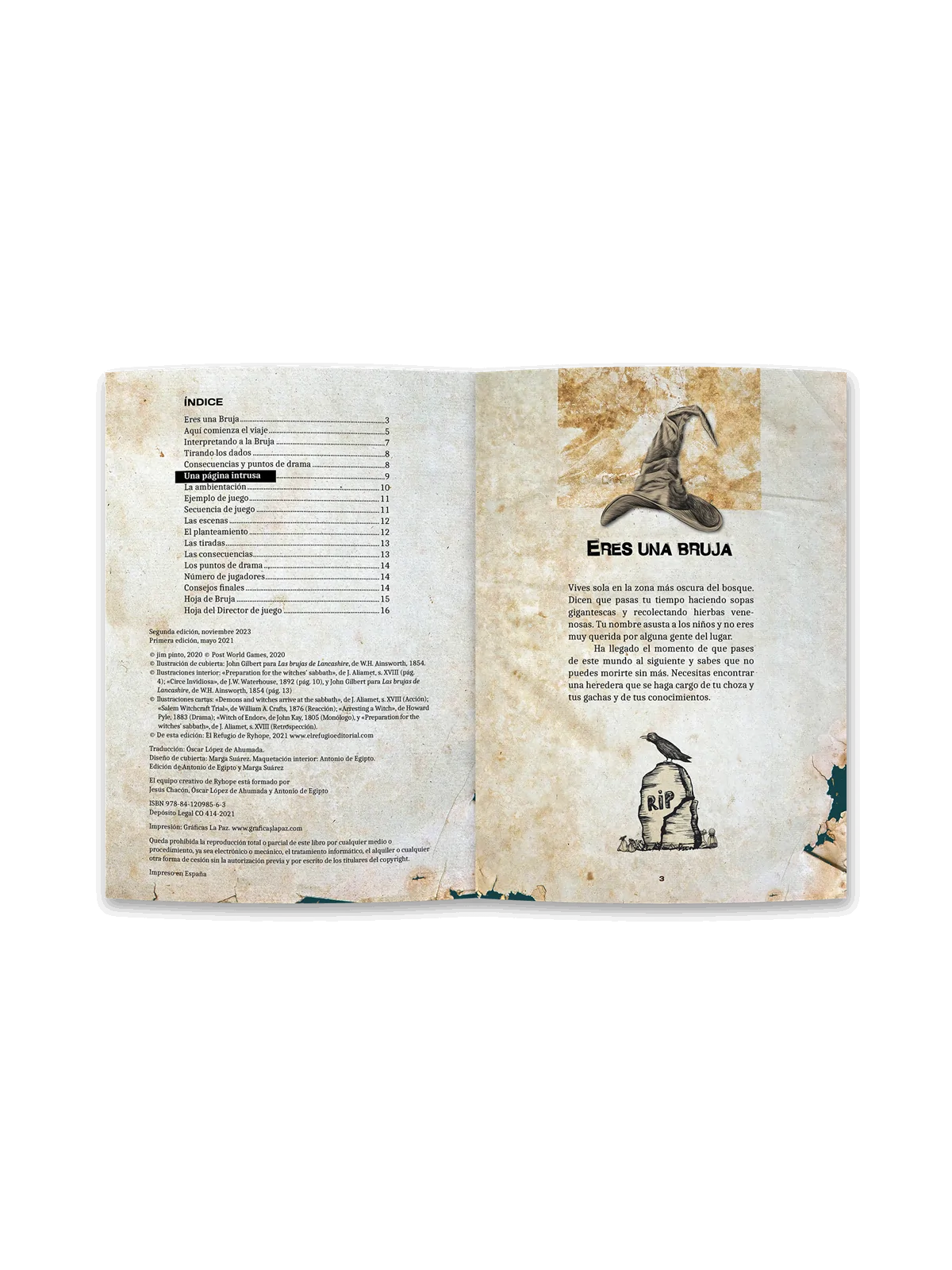 Bruja de El Refugio de Ryhope en Juegos de Rol | La Cueva Roja