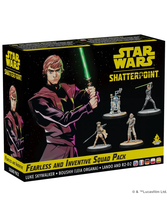 Fearless and Inventive Squad Pack de Atomic Mass Games en Wargames | La Cueva Roja