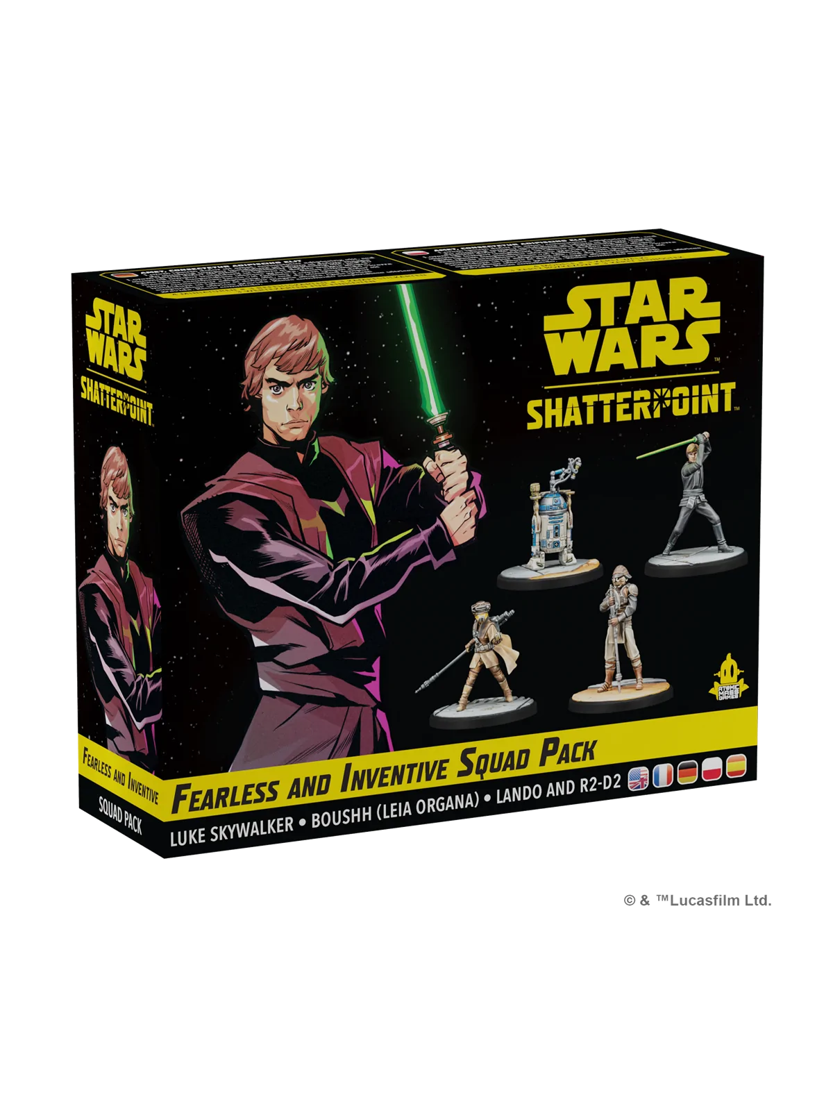 Fearless and Inventive Squad Pack de Atomic Mass Games en Wargames | La Cueva Roja
