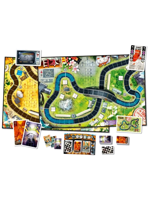 Heat: Lluvia Torrencial de Days of Wonder en Juegos de Tablero | La Cueva Roja