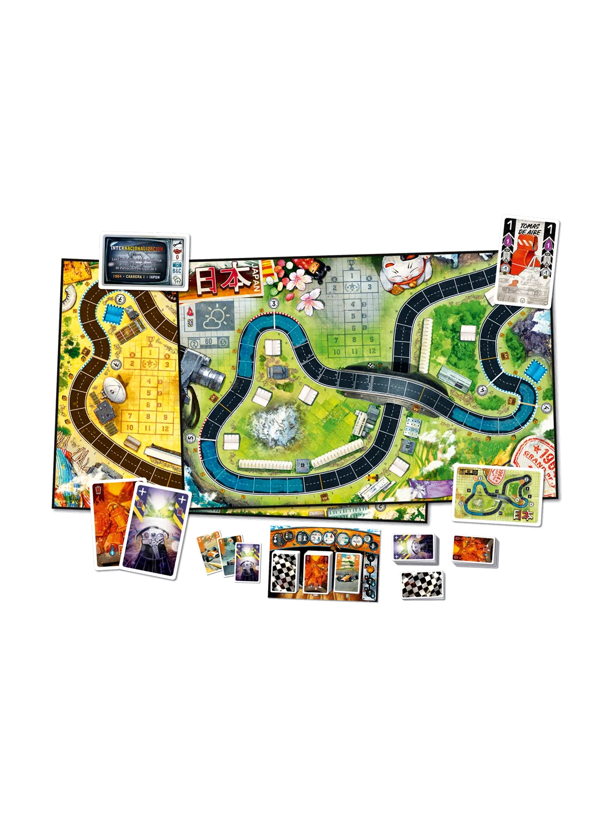 Heat: Lluvia Torrencial de Days of Wonder en Juegos de Tablero | La Cueva Roja
