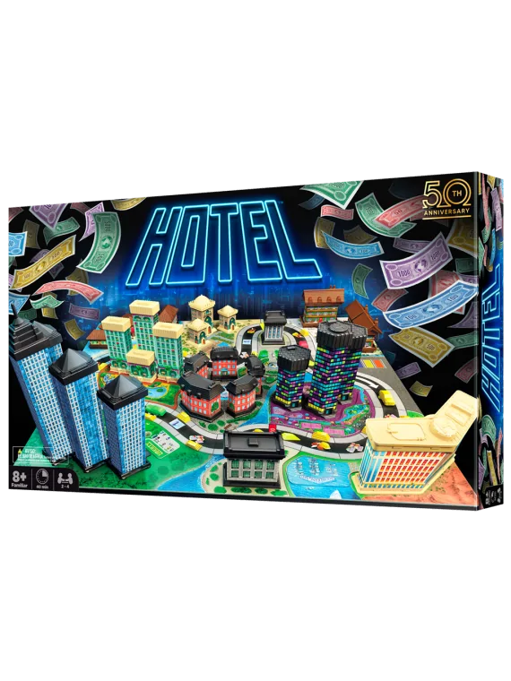 Hotel (50 Aniversario) de Asmodee en Juegos de Tablero | La Cueva Roja