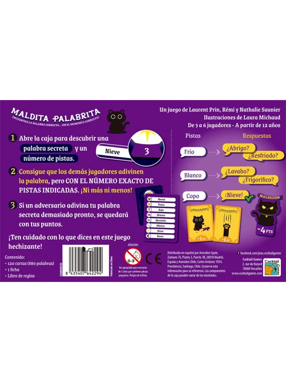 Maldita Palabrita de Cocktail Games en Juegos de Cartas | La Cueva Roja