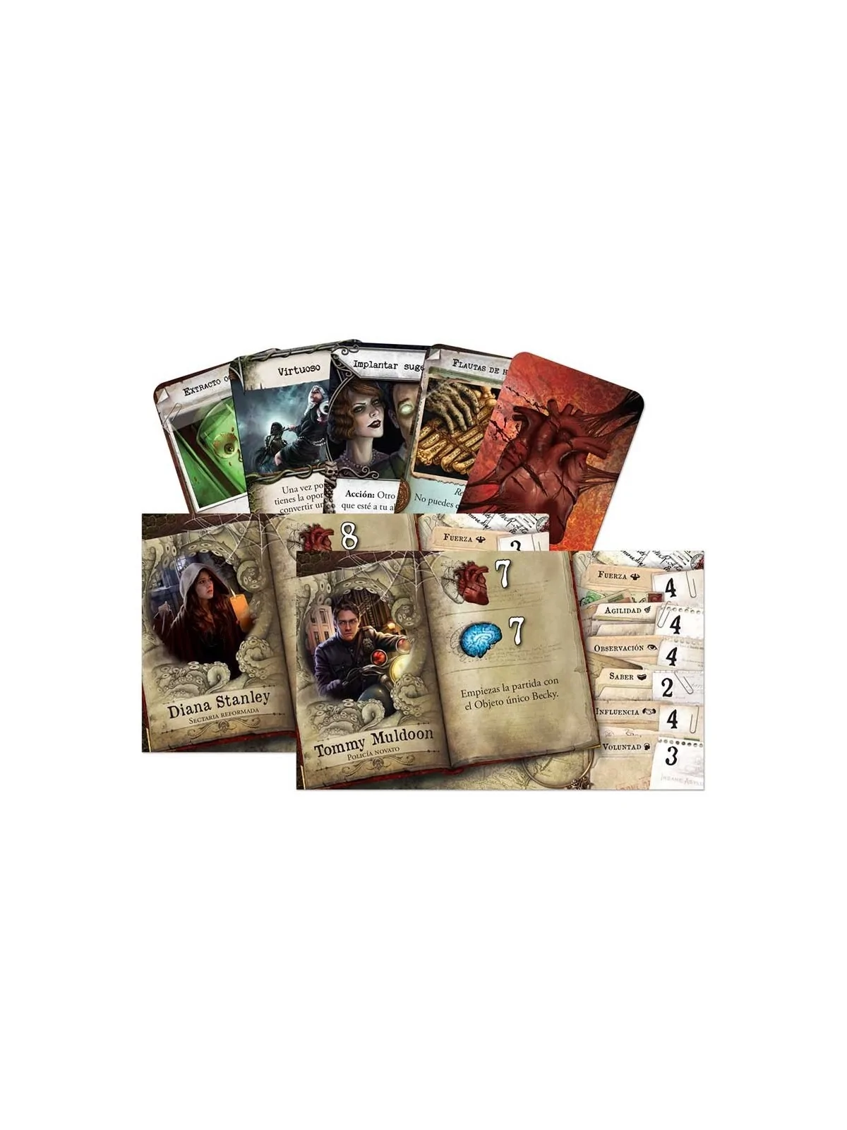 Las Mansiones de la Locura: Calles de Arkham de Fantasy Flight Games en Juegos de Tablero | La Cueva Roja
