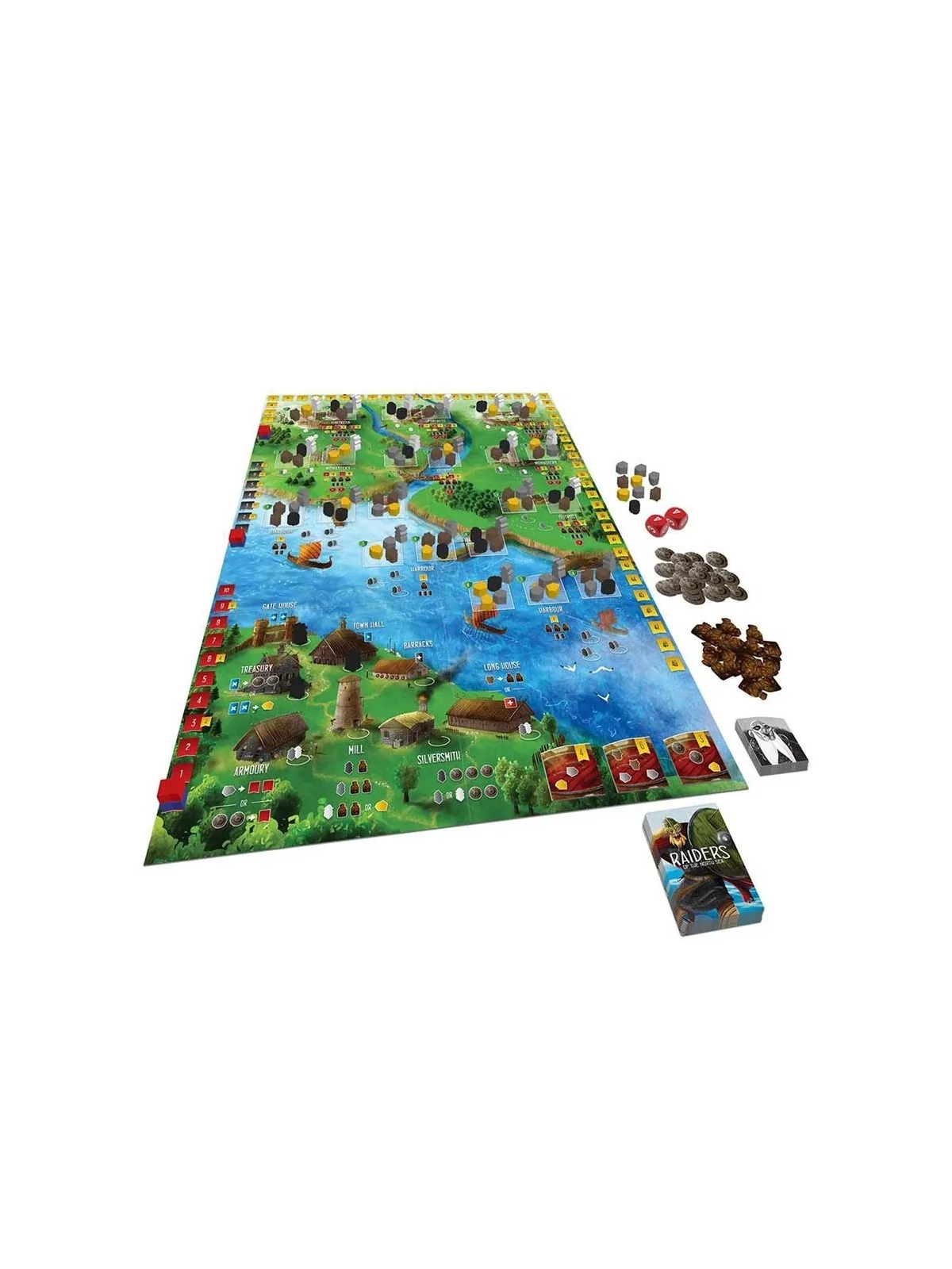 Saqueadores del Mar del Norte de Ediciones Primigenio en Juegos de Tablero | La Cueva Roja