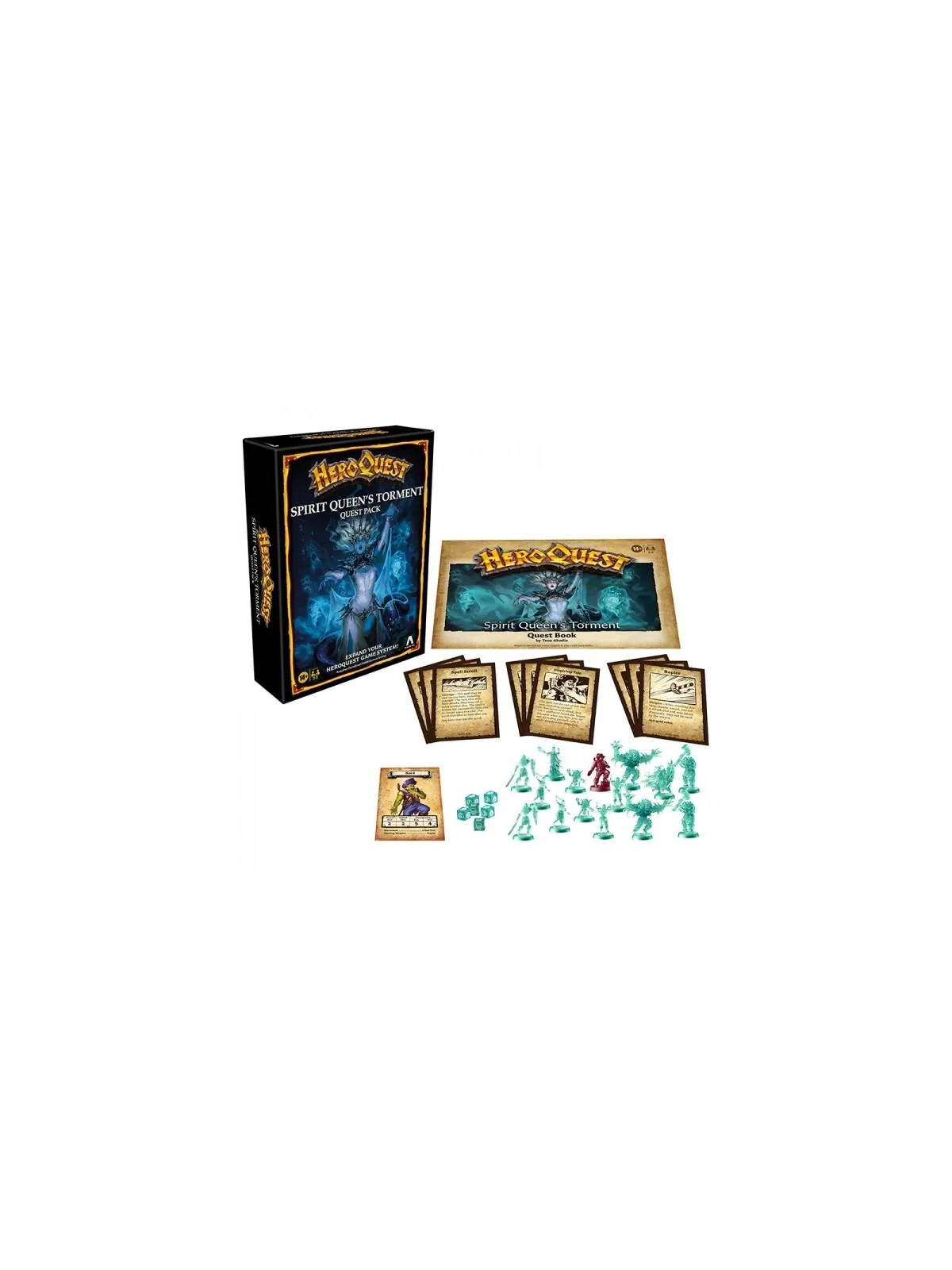 HeroQuest: El Tormento de la Reina de los Espíritus de Hasbro en Juegos de Tablero | La Cueva Roja