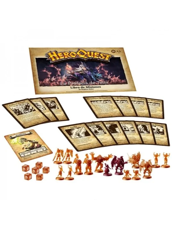 HeroQuest: La Profecía de Telor de Hasbro en Juegos de Tablero | La Cueva Roja
