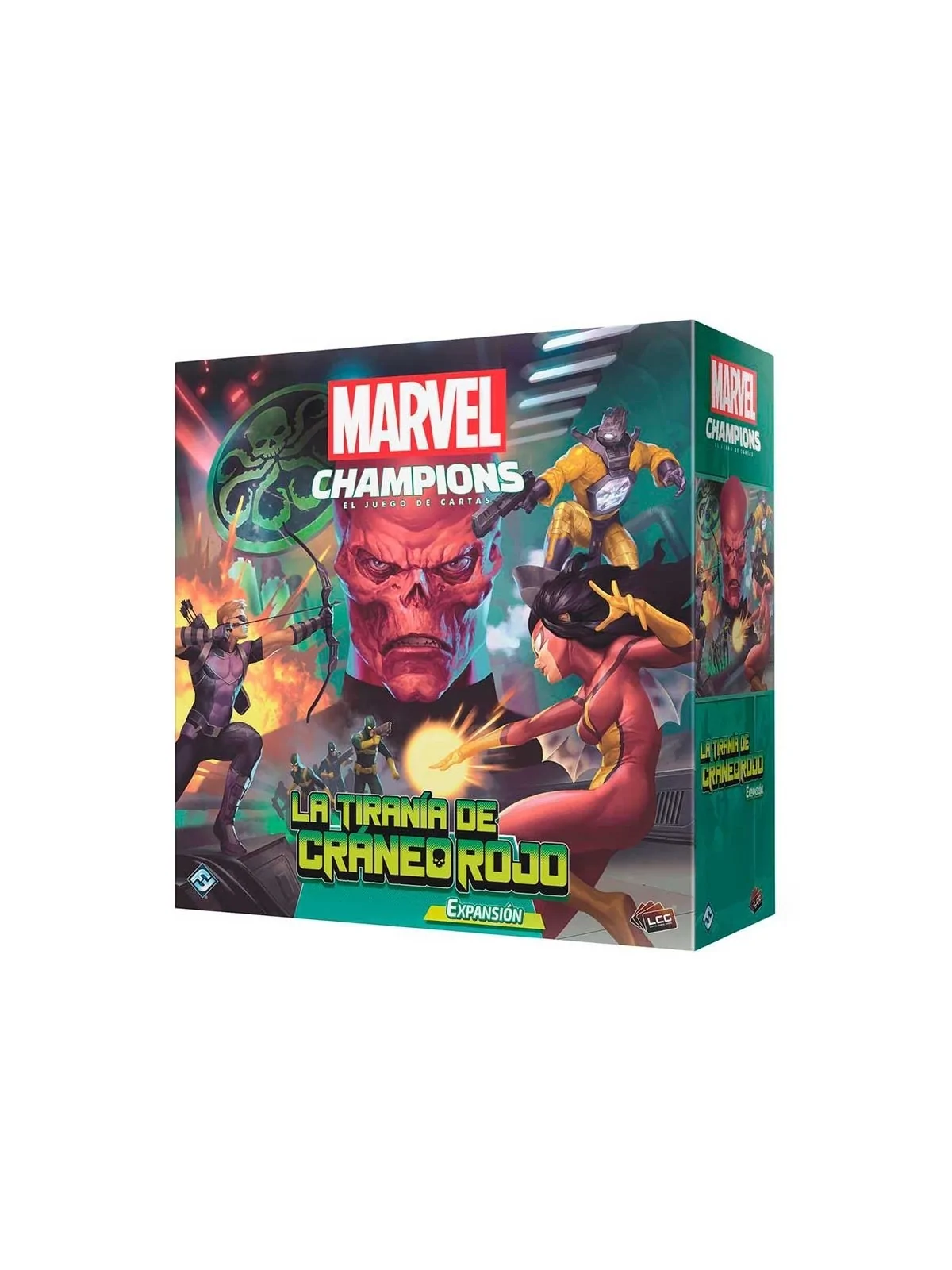 Marvel Champions: La Tiranía de Cráneo Rojo de Fantasy Flight Games en Juegos de Cartas | La Cueva Roja