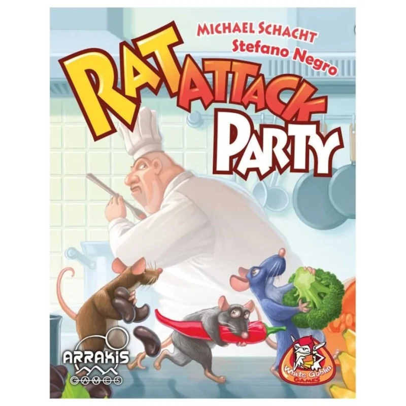Rat Attack Party de Arrakis Games en Juegos de Cartas | La Cueva Roja