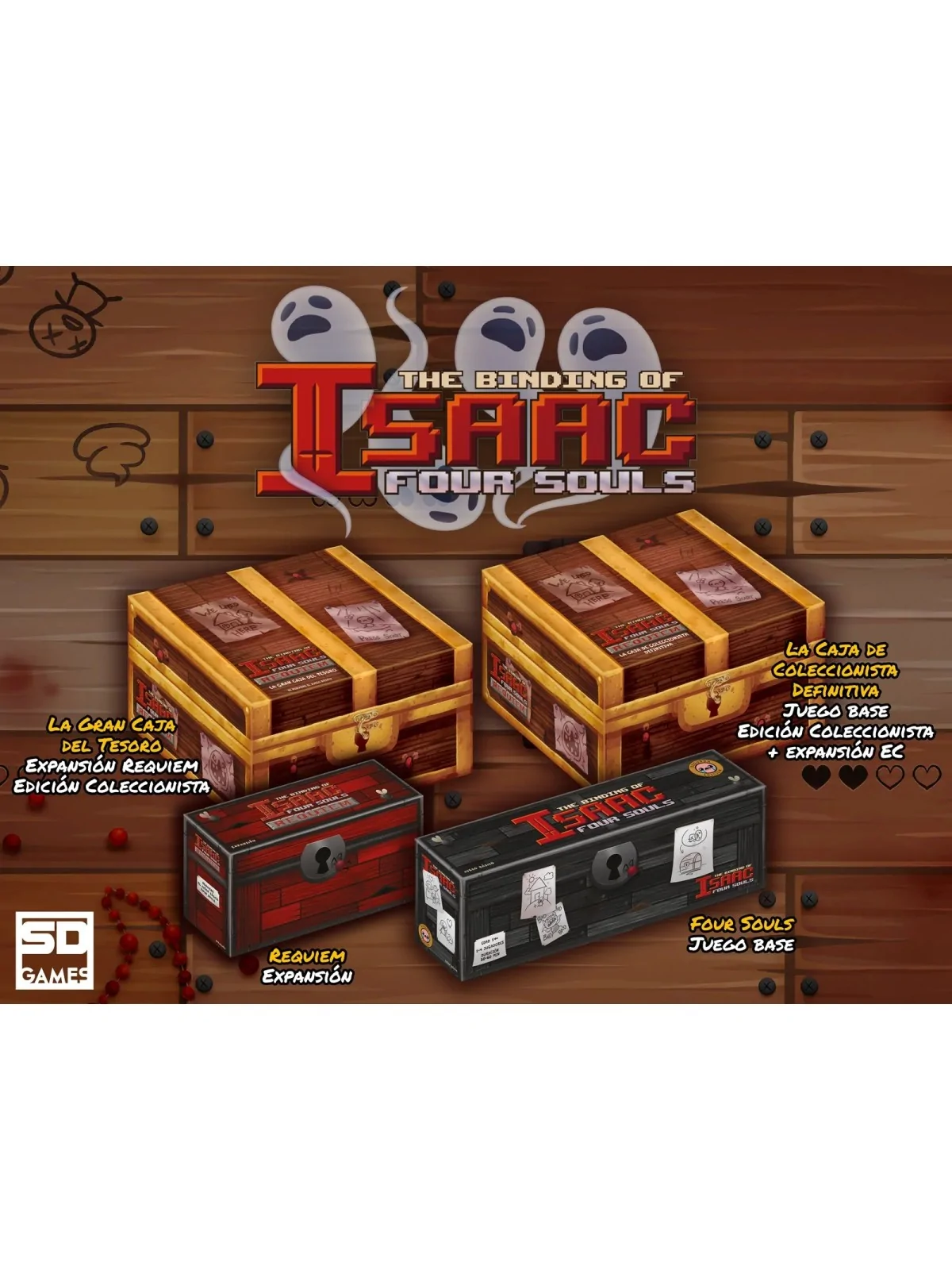 The Binding of Isaac: La Caja de Coleccionista Definitiva de SD GAMES en Juegos de Tablero | La Cueva Roja