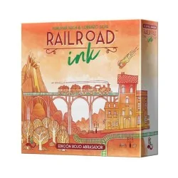 Railroad Ink: Edición Rojo Abrasador de Horrible Games en Juegos de Tablero | La Cueva Roja