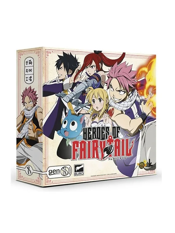 Heroes of Fairy Tail de Gen X Games en Juegos de Tablero | La Cueva Roja