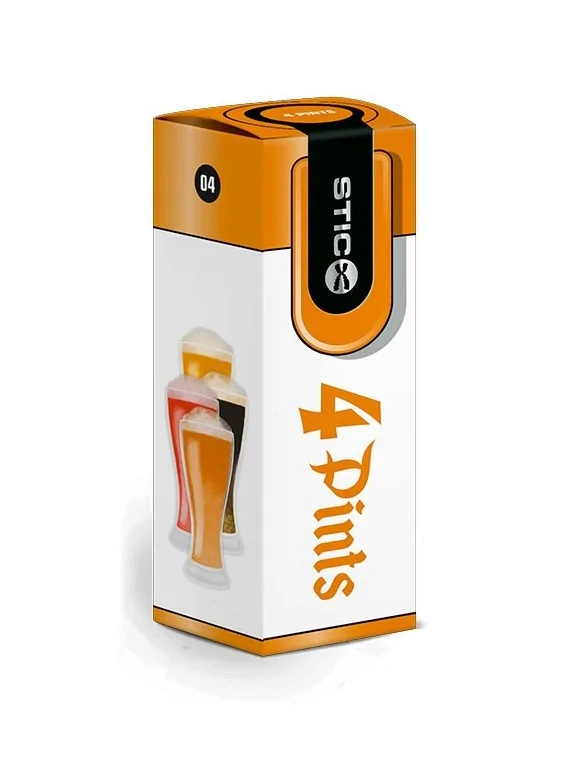 4 Pints de Gen X Games en Juegos de Cartas | La Cueva Roja