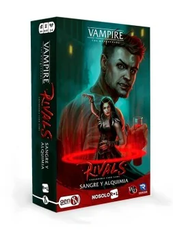 Vampire The Masquerade Rivals Sangre y Alquimia de Gen X Games en Juegos de Tablero | La Cueva Roja