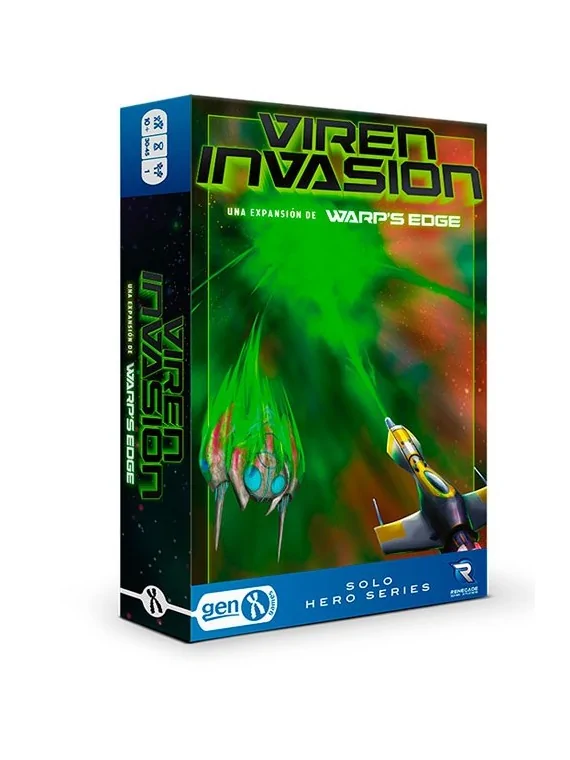 Warp´s Edge Viren Invasion de Gen X Games en Juegos de Tablero | La Cueva Roja