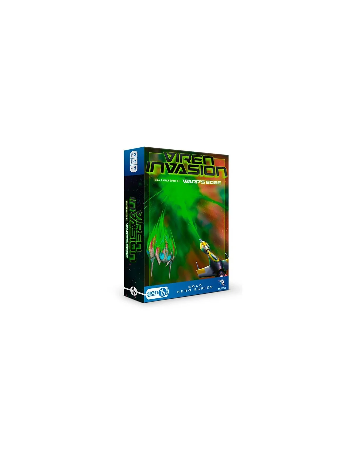 Warp´s Edge Viren Invasion de Gen X Games en Juegos de Tablero | La Cueva Roja