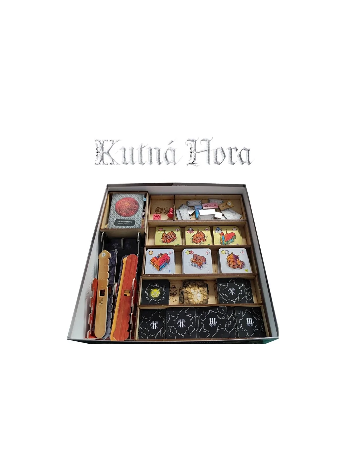 Inserto Compatible con Kutná Hora: The City of Silver de WithOut Mess en Accesorios | La Cueva Roja