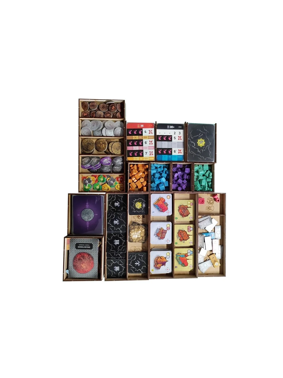 Inserto Compatible con Kutná Hora: The City of Silver de WithOut Mess en Accesorios | La Cueva Roja