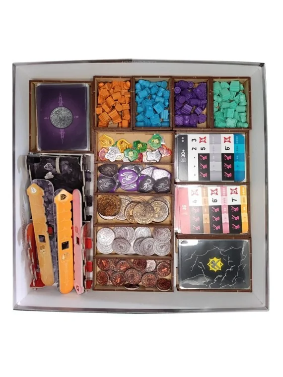 Inserto Compatible con Kutná Hora: The City of Silver de WithOut Mess en Accesorios | La Cueva Roja