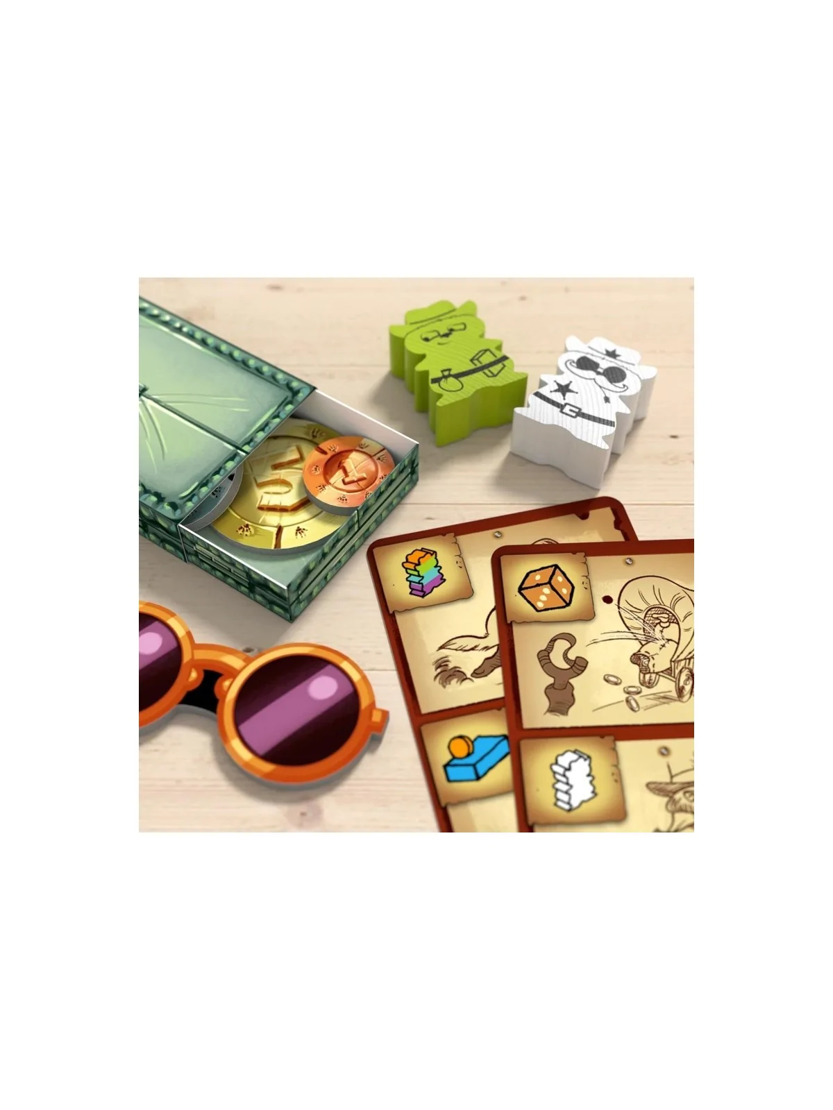 Showdown Ladronzuelos de Patas Veloces de Haba en Juegos de Tablero | La Cueva Roja