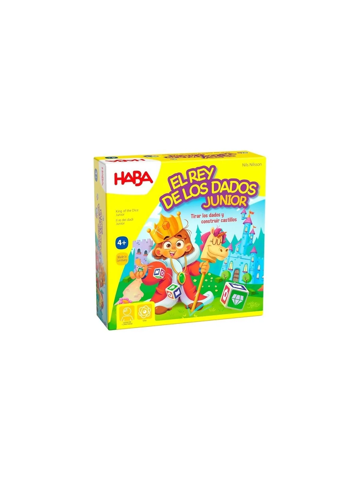 El Rey de los Dados Junior de Haba en Juegos de Tablero | La Cueva Roja