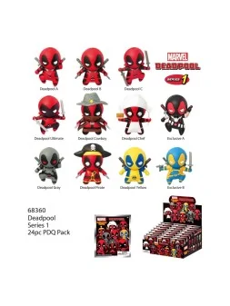 Deadpool Llaveros 3D Mystery de Monogram en Colgantes - Llaveros | La Cueva Roja