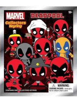 Deadpool Llaveros 3D Mystery de Monogram en Colgantes - Llaveros | La Cueva Roja