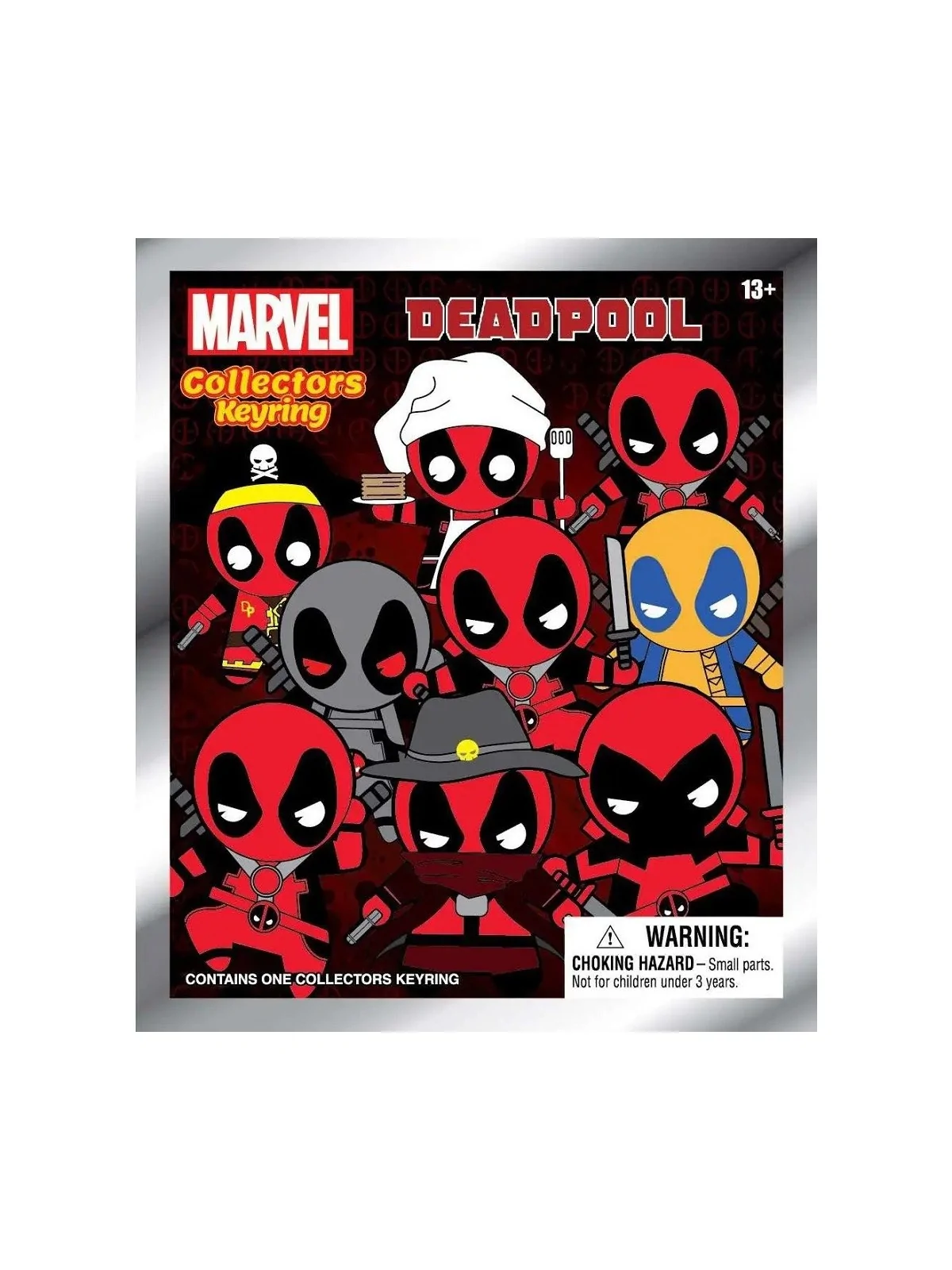 Deadpool Llaveros 3D Mystery de Monogram en Colgantes - Llaveros | La Cueva Roja