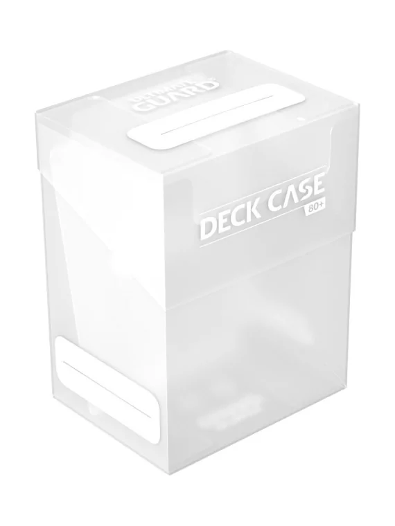 Ultimate Guard Deck Case Tamaño Estandar 80+ Transparente de Ultimate Guard en Accesorios | La Cueva Roja