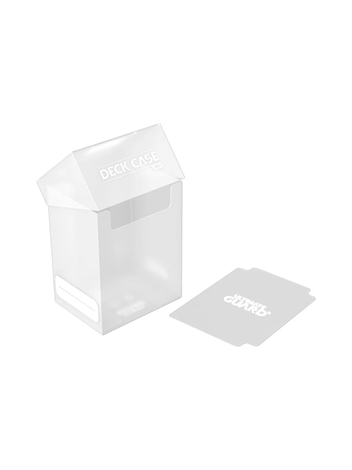 Ultimate Guard Deck Case Tamaño Estandar 80+ Transparente de Ultimate Guard en Accesorios | La Cueva Roja