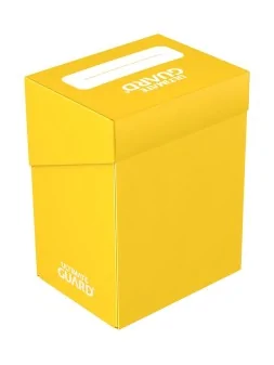 Ultimate Guard Deck Case Tamaño Estandar 80+ Amarillo de Ultimate Guard en Accesorios | La Cueva Roja