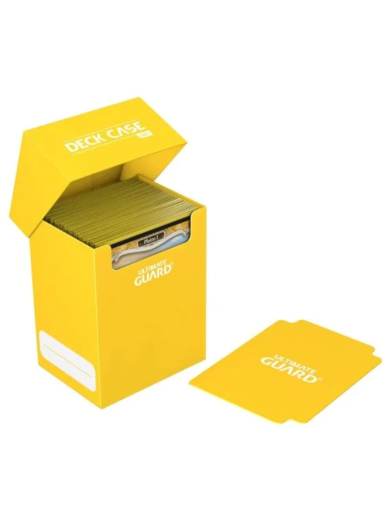 Ultimate Guard Deck Case Tamaño Estandar 80+ Amarillo de Ultimate Guard en Accesorios | La Cueva Roja