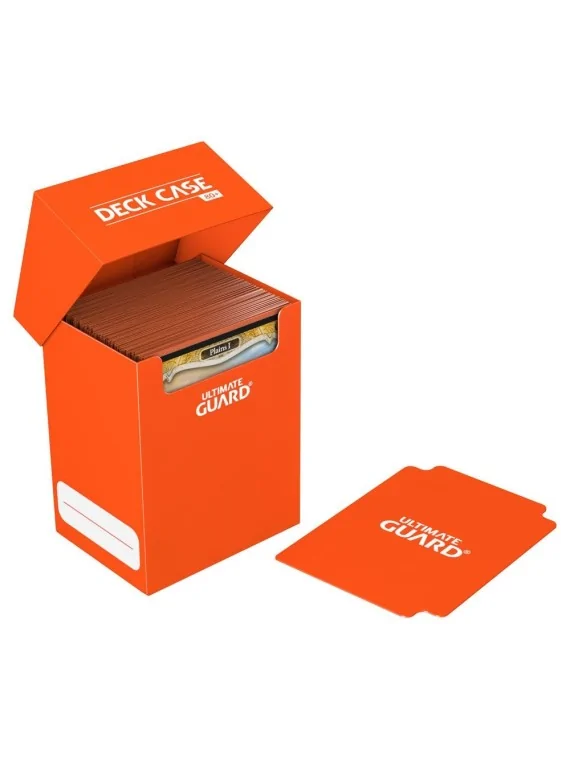 Ultimate Guard Deck Case Tamaño Estandar 80+ Naranja de Ultimate Guard en Accesorios | La Cueva Roja