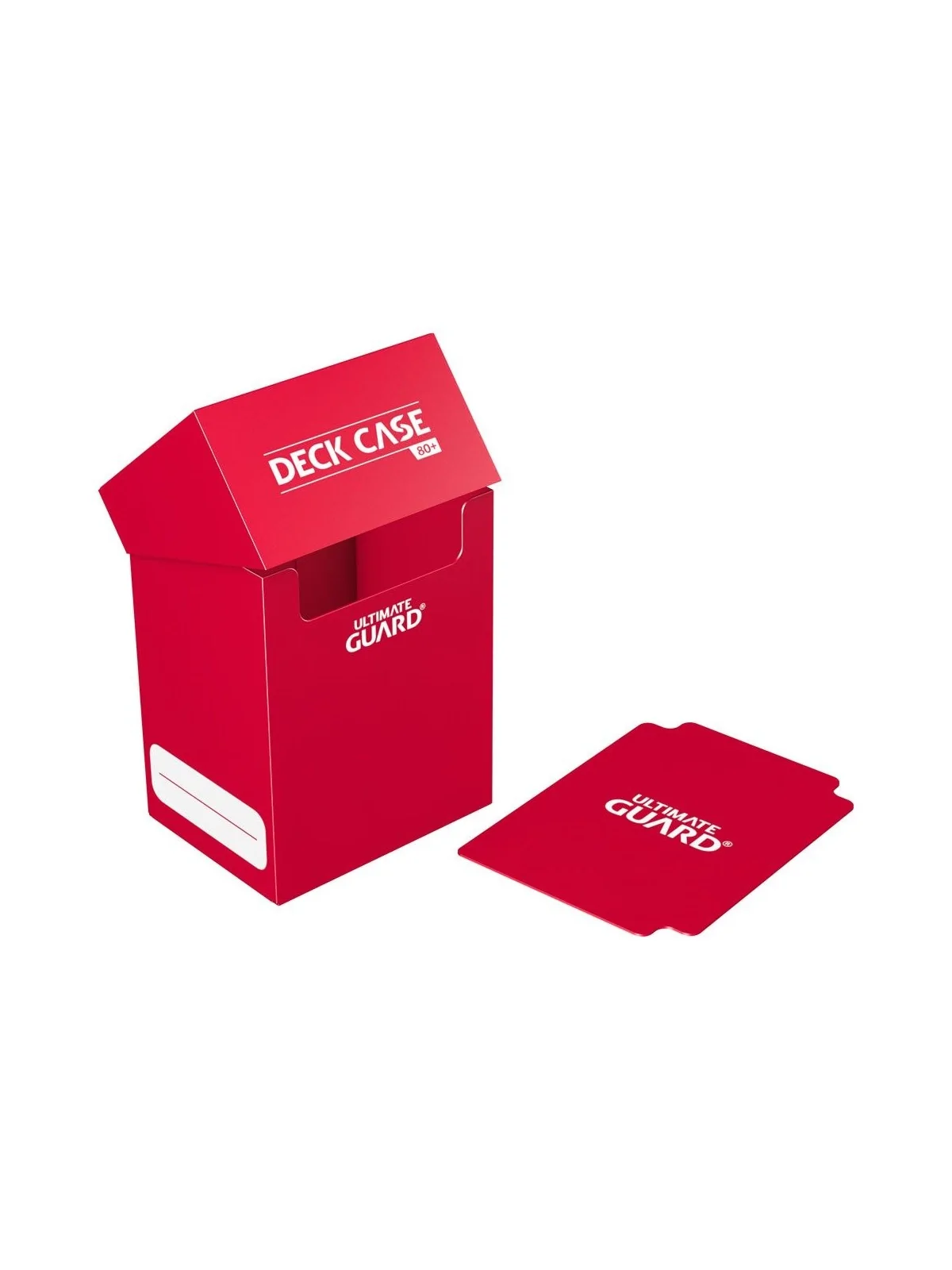 Ultimate Guard Deck Case Tamaño Estandar 80+ Rojo de Ultimate Guard en Accesorios | La Cueva Roja