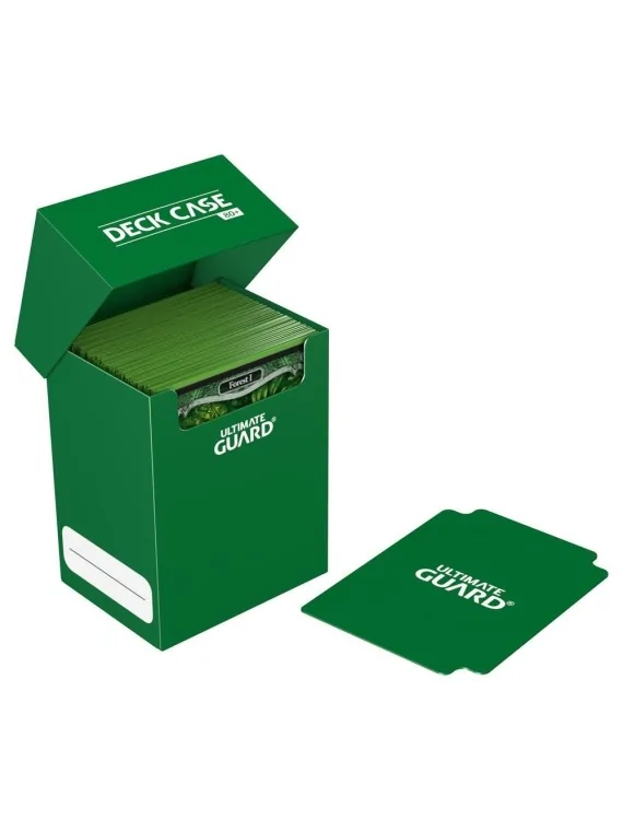 Ultimate Guard Deck Case Tamaño Estandar 80+ Verde de Ultimate Guard en Accesorios | La Cueva Roja