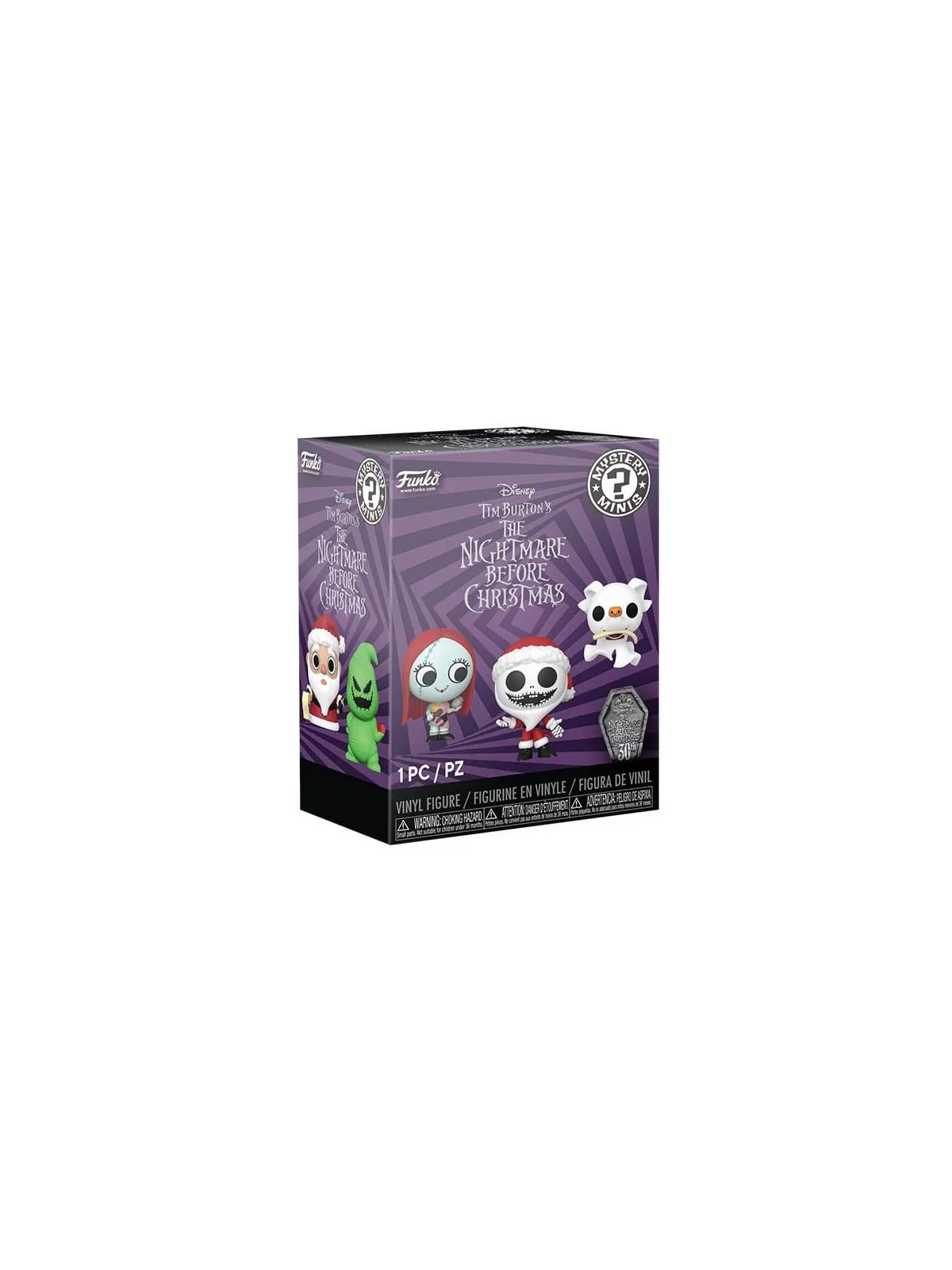 Funko POP! Mystery Minifiguras Pesadilla antes de Navidad 30th 5cm de Funko en Merchandising | La Cueva Roja