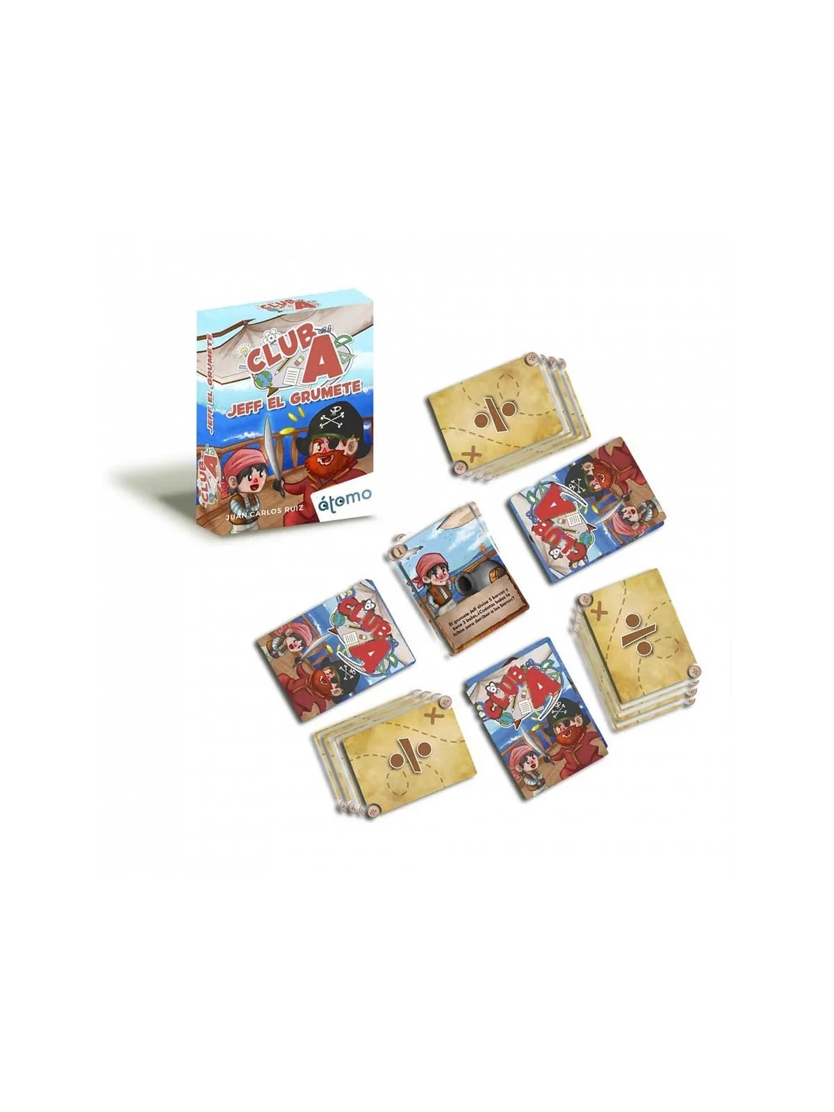 Club A: Jeff El Grumete de Atomo Games en Juegos de Cartas | La Cueva Roja