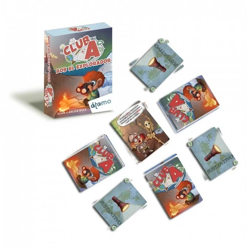 Club A: Bob El Explorador de Atomo Games en Juegos de Cartas | La Cueva Roja