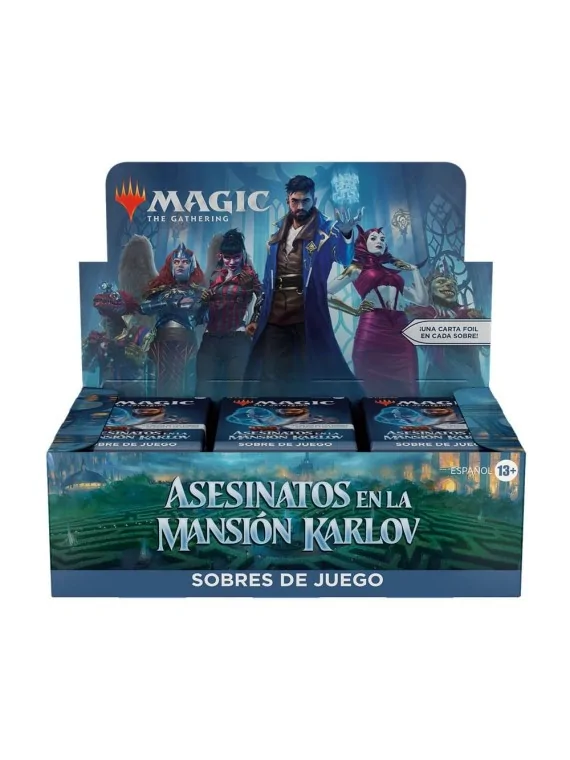 Magic the Gathering Asesinatos en la Mansión Karlov Caja de Sobres de Juego (36) de Wizards Of The Coast en Magic The Gathering 