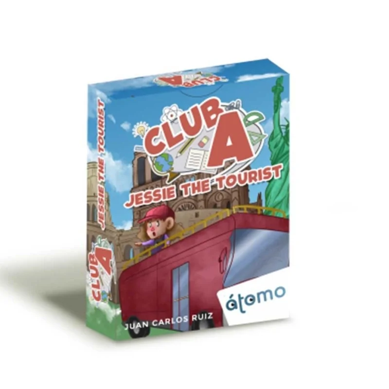 Club A: Jessie The Tourist de Atomo Games en Juegos de Cartas | La Cueva Roja